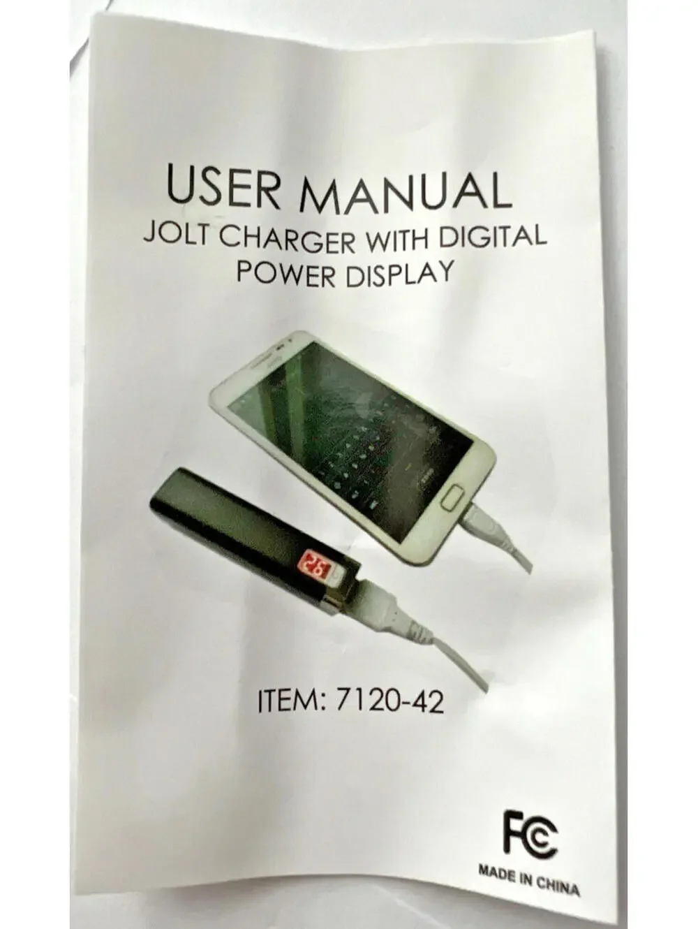 JOLT New EBAY Branded Charger with Digital Power Display New in Box